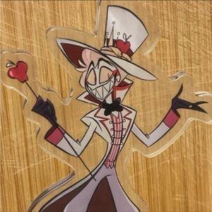 Hazbin Hotel Helluva Boss Lucifer anime acrylic figure standee